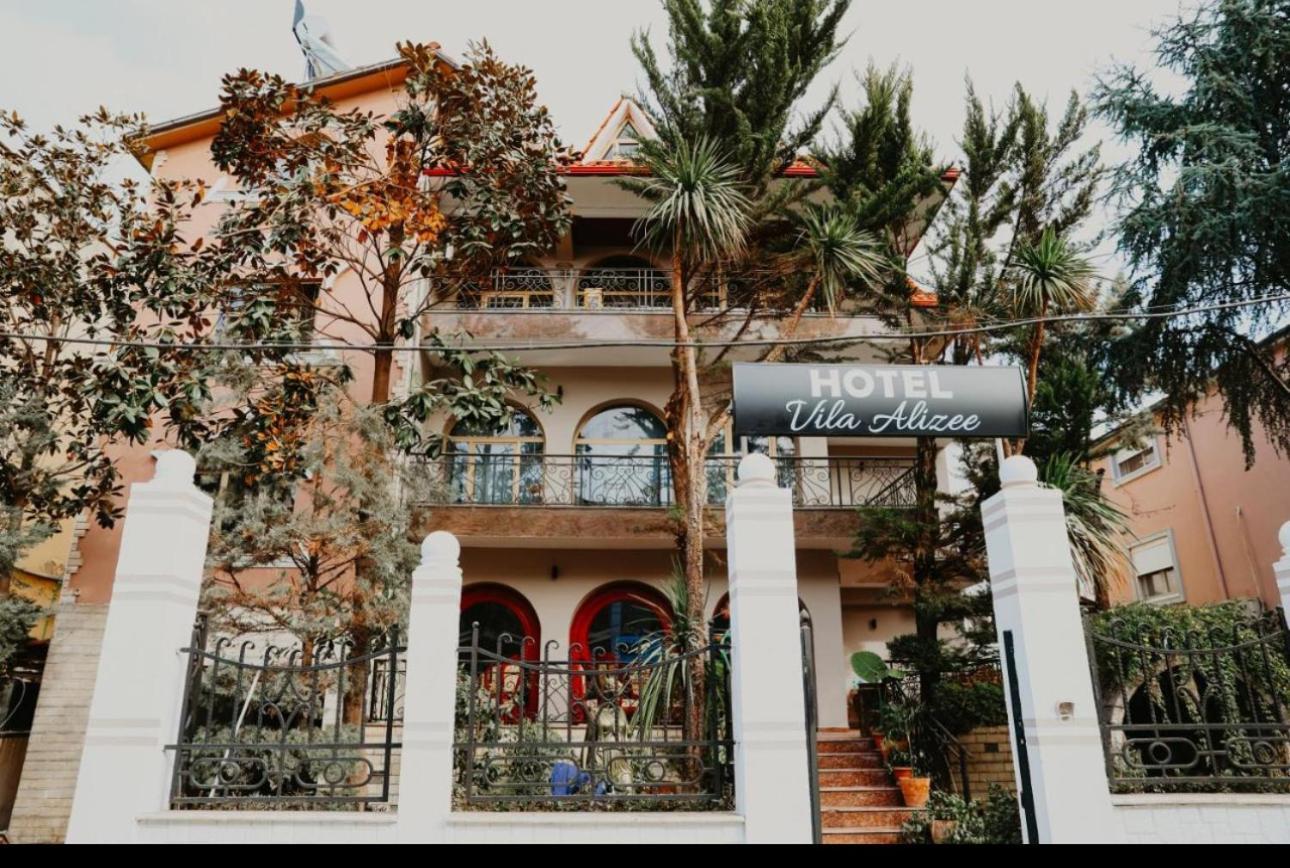 Vila Alizee Hotel Tiranë Eksteriør bilde