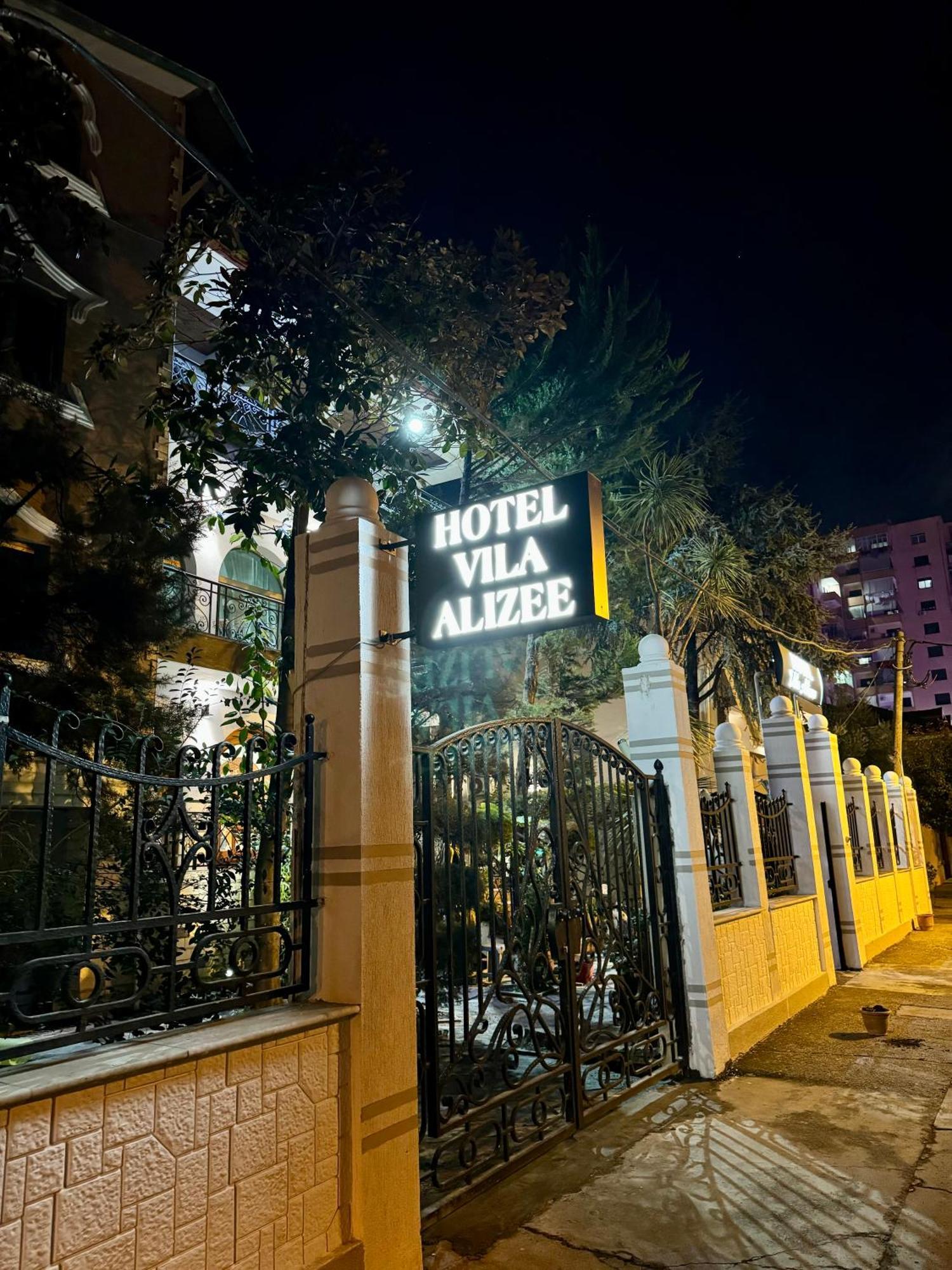 Vila Alizee Hotel Tiranë Eksteriør bilde