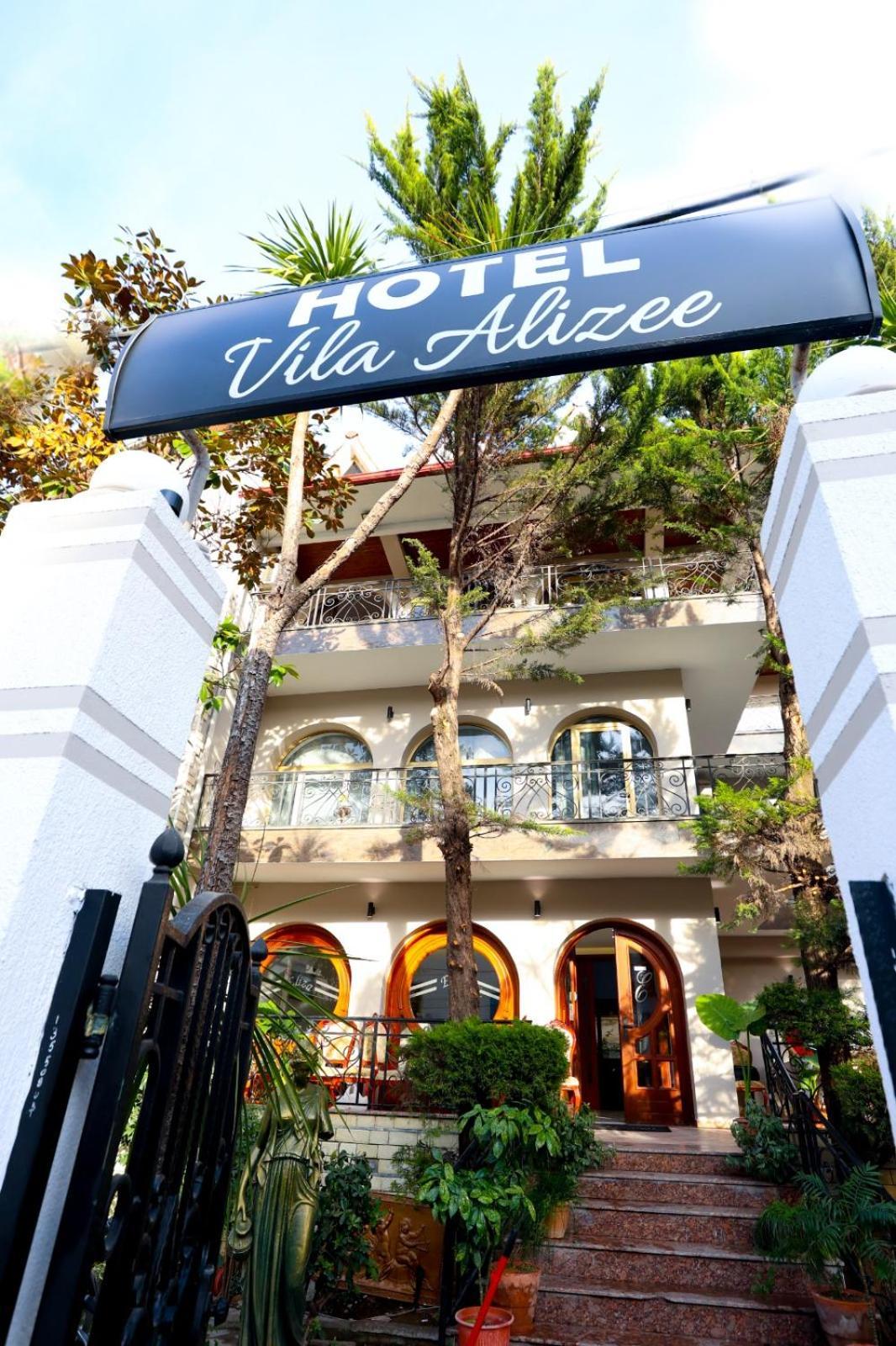 Vila Alizee Hotel Tiranë Eksteriør bilde